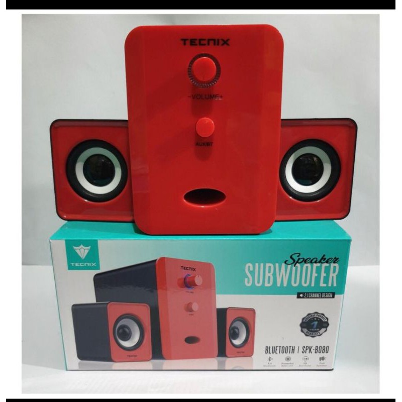 Speaker Bluetooth With Subwoofer Tecnix SPK - B080