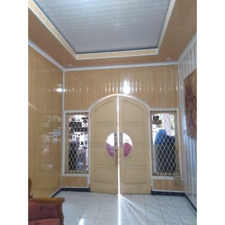 Paket Pasang PVC Pengganti Wallpaper Dinding Anti Lepas Anti Kotor