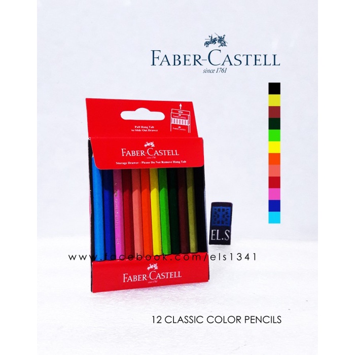 

Segera Miliki Faber Castell Classic 12 Colours Mini Trendi