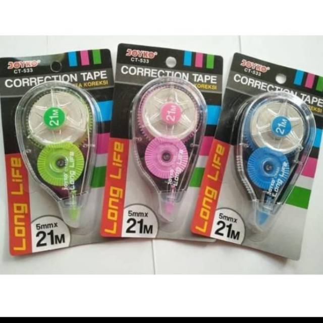 

Tipex kertas joyko 533-21 meter