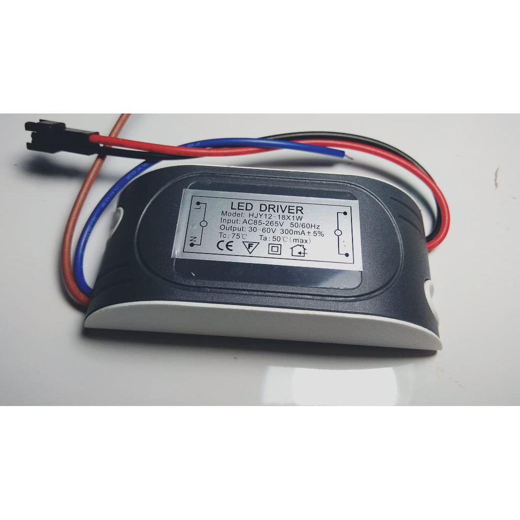 [DSP-9041] LED DRIVER HPL 12-18X1WATT 300mA HYDROPONIK LAMPU SOROT AQUASCAPE