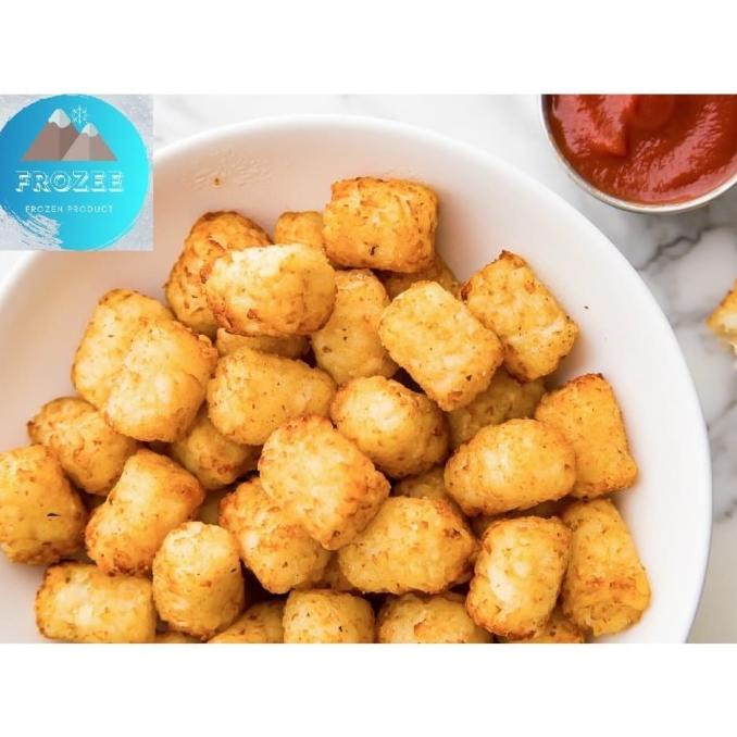 

windytriastuti13 Kentang Goreng Pom Pom / French Fries Puff / Potato Tater Tots 1 KG TERLARIS TERPERCAYA ORIGINAL