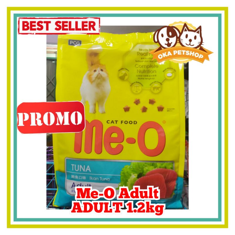 makanan kucing meo adult tuna 1.2kg freshpack - Me-O Tuna Freshpack