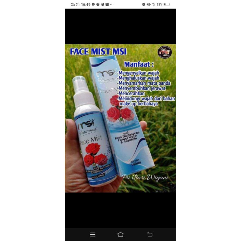 face mist MSI