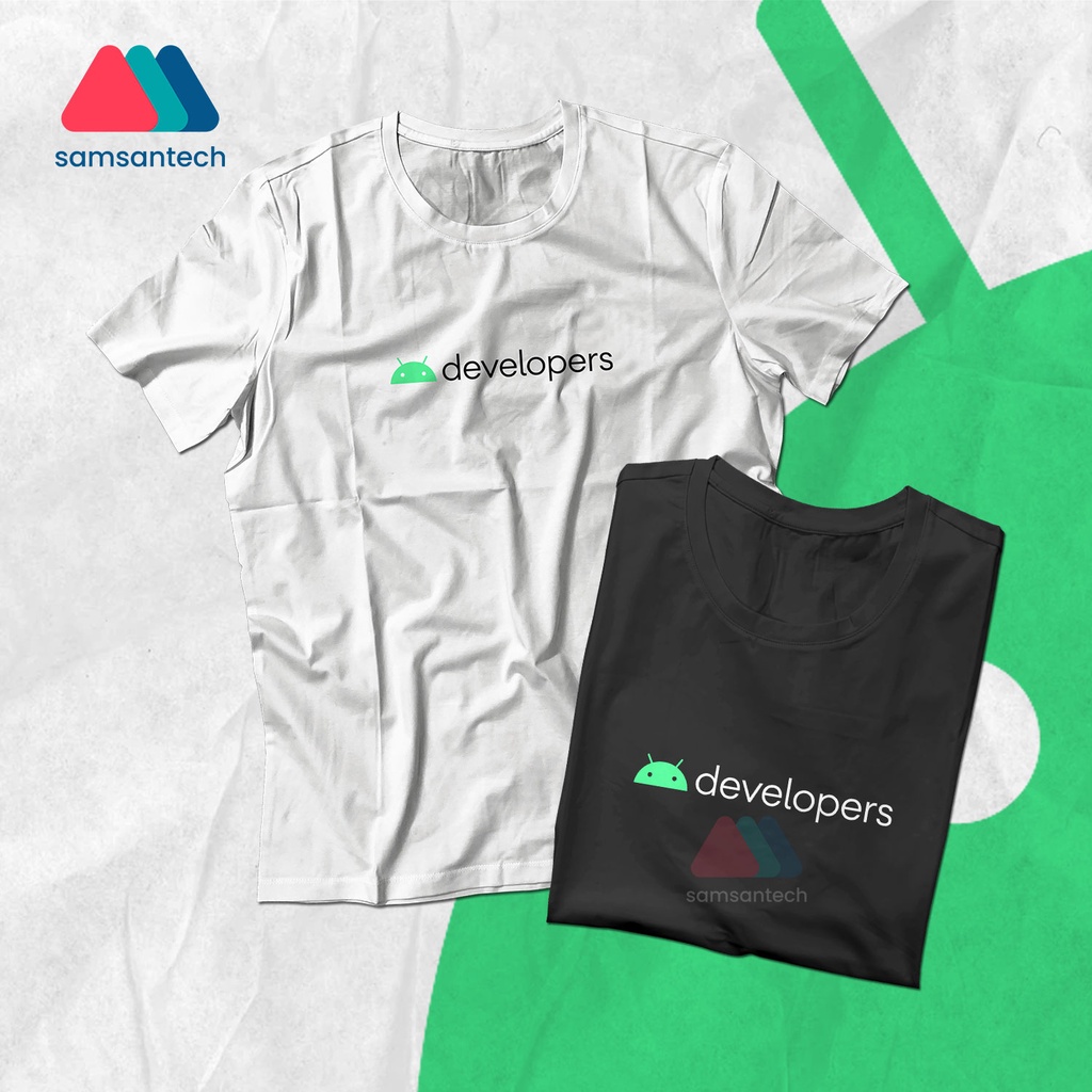 T-SHIRT KAOS BAJU DISTRO - ANDROID DEVELOPER