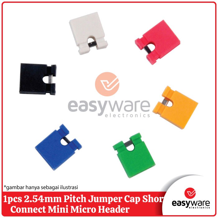 Mini Micro Jumper 2.54mm Standard PCB Shunts Short Jumpers