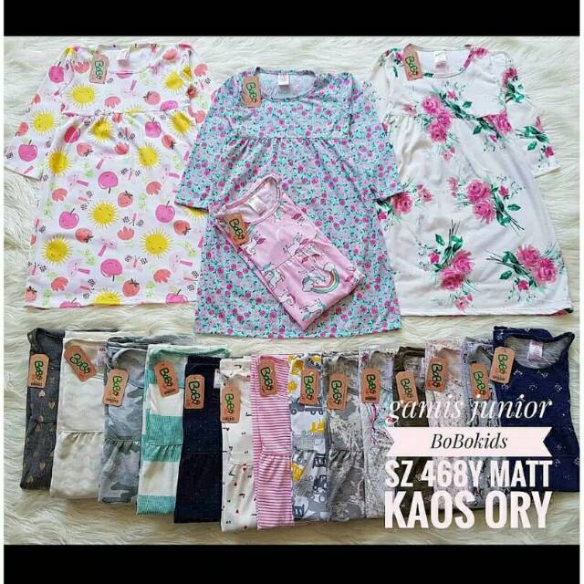 gamis anak perempuan / tunik anak perempuan