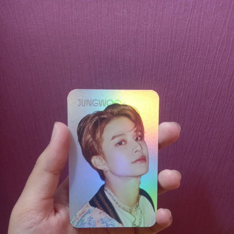 PC JUNGWOO HOLO STANDEE RESONANCE PT.1 NCT OFFICIAL PHOTOCARD WTS
