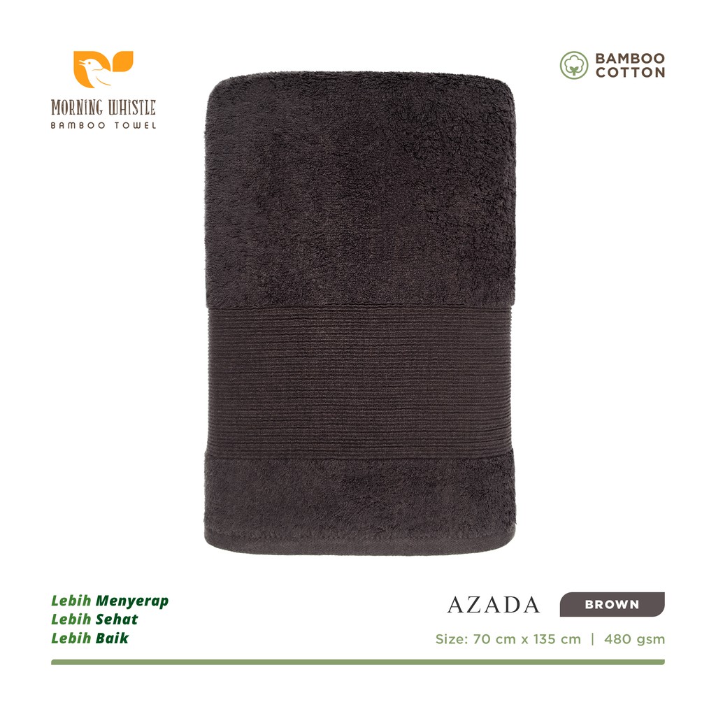 ORIGINAL | Terry Palmer Morning Whistle Bamboo Azada Handuk Mandi Dewasa 70 x 135 cm