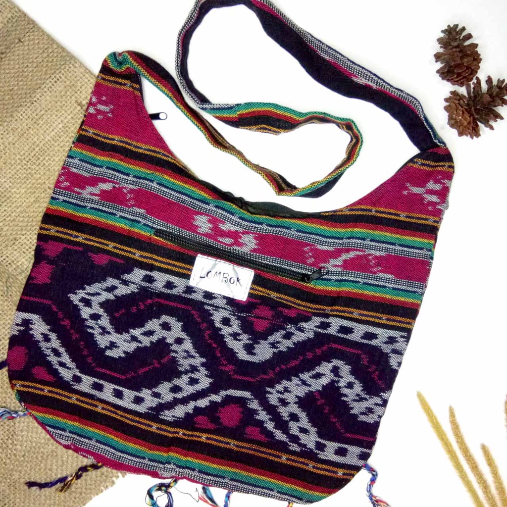 Tas Etnik Lombok Tas Selempang Tas Pria Tas Wanita Tas Lombok