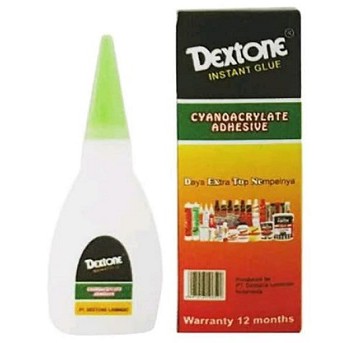 Lem Korea DEXTONE Tetes Instant Super Glue Kayu Batu Tanaman Aquascape