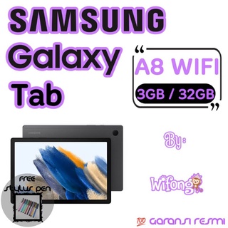 Samsung Galaxy Tab A8 2022 Wifi Only 3GB/32GB SM-X200 Garansi Resmi Free Stylus Pen