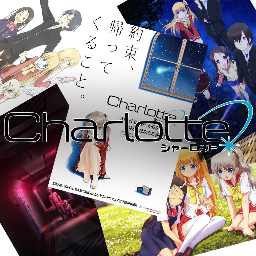 

Poster Anime Charlotte Ukuran A4 A3+