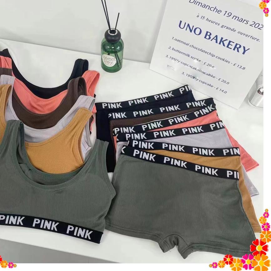 【SHOPEE MALL】 HOHO_HWANG (B-320) SPORT BRA SET WANITA SEXY BAHAN LACE IMPORT BRA set MUSIM PANAS bra