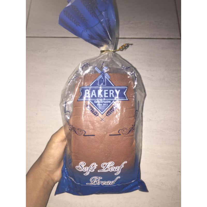 JUMBO SOFT LOAF BREAD SQUISHY CHOCO VERSION LICENSED BY CUTIE CREATIVE