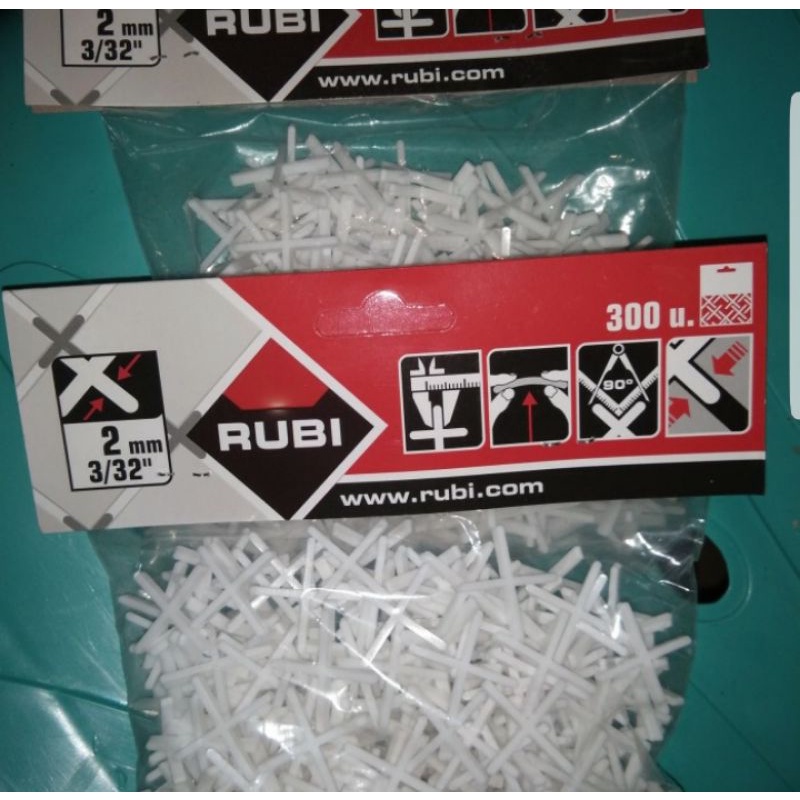 RUBI Spacer Keramik / Spacer Granit / Pengatur Jarak Keramik size 2mm