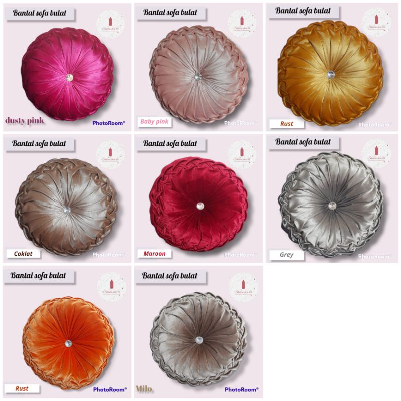 Bantal Sofa Permata/ Bantal Sofa Kepang/Bantal Sofa