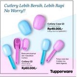 cutlery n case tupperware