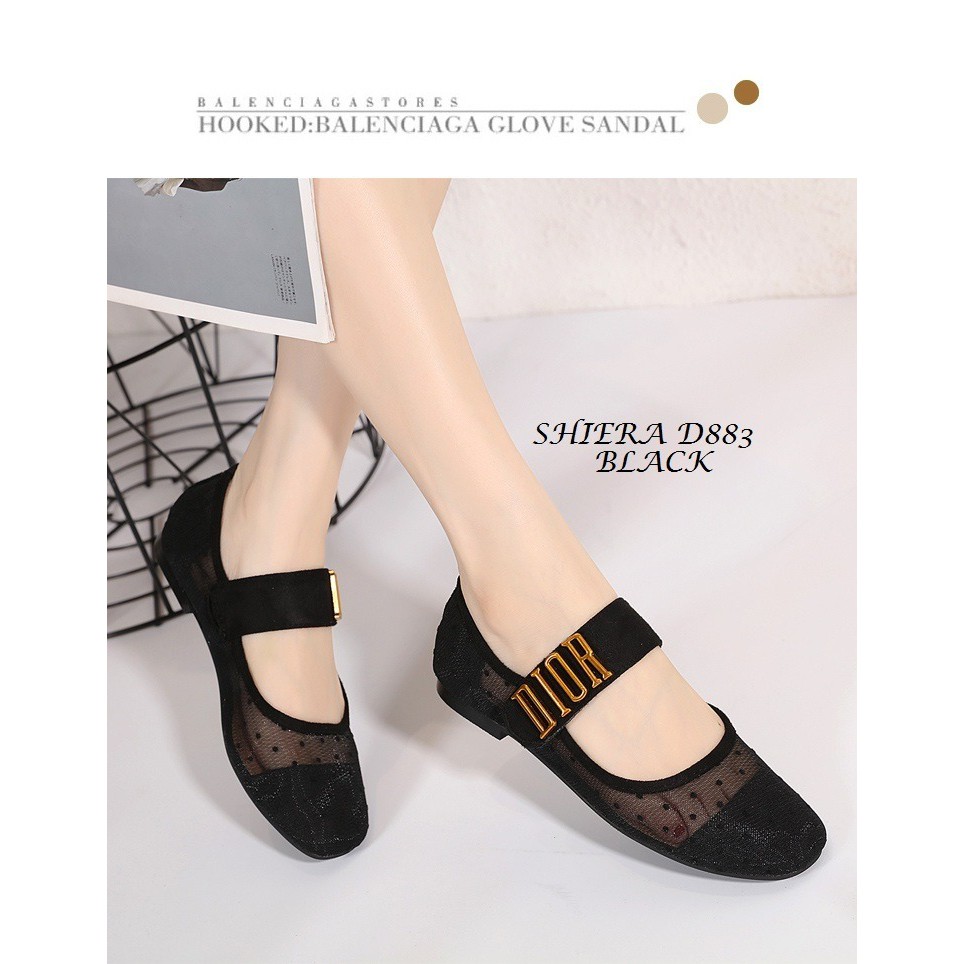 SHIERA MARY JANE FLAT SHOES D883