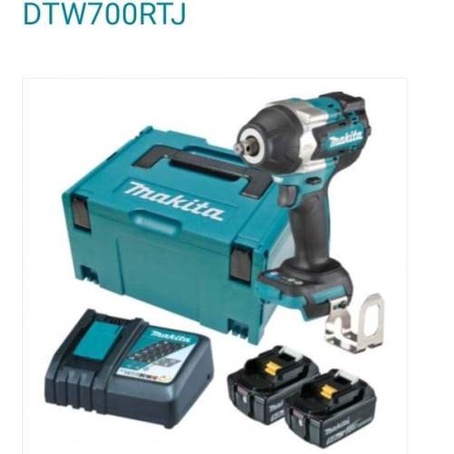 MAKITA DTW 700 RTJ DTW700RTJ Mesin Obeng Pembuka Baut Cordless Impact Wrench