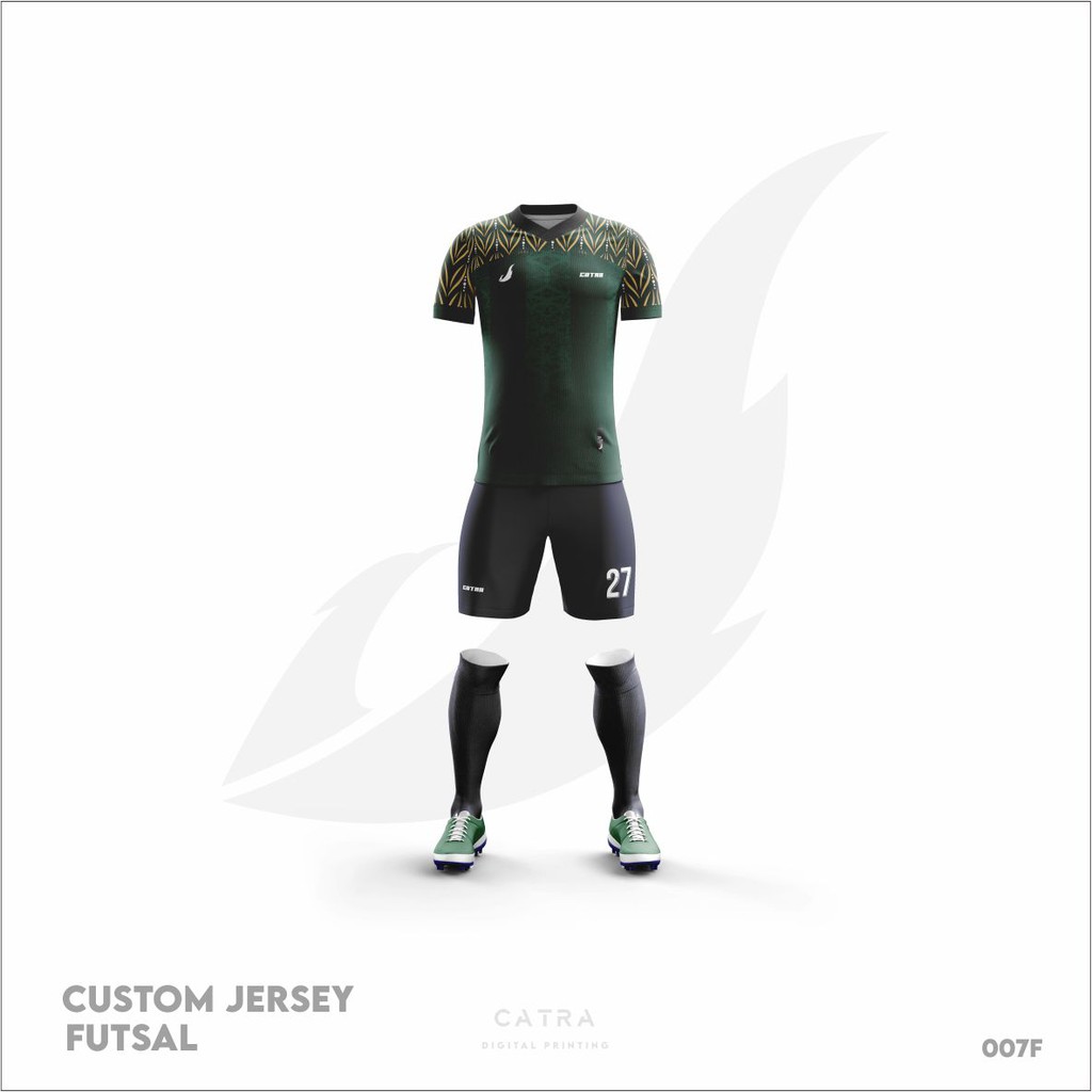 Custom Jersey Futsal Desain Bebas Menerima Satuan Shopee Indonesia