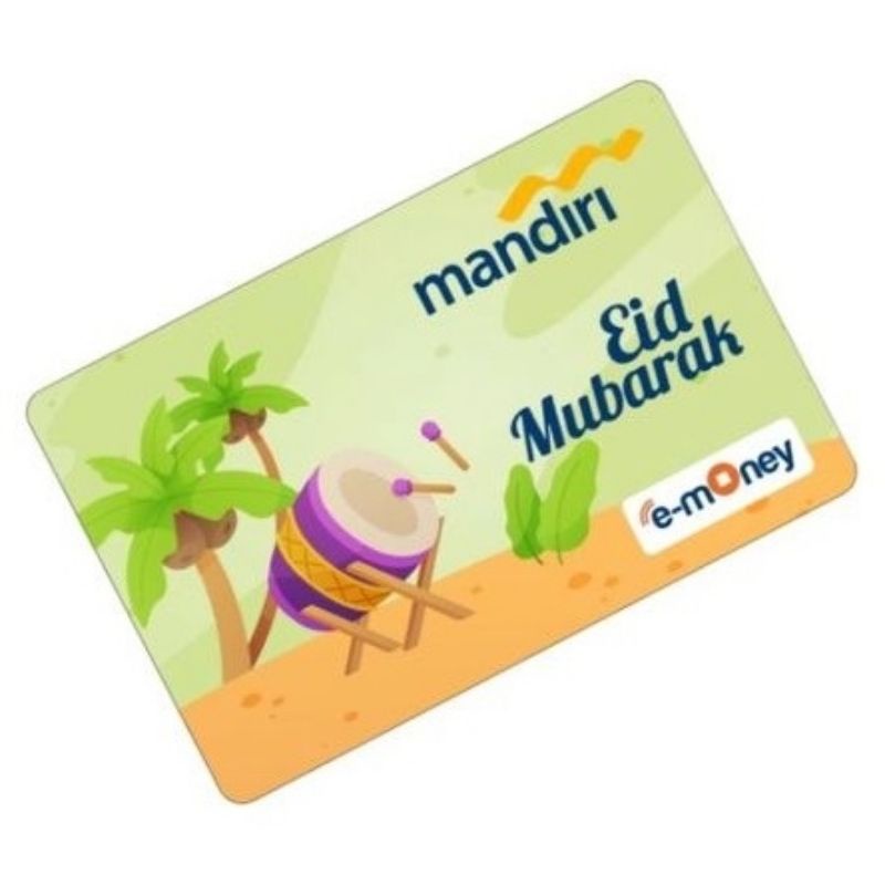 eMoney Mandiri Spesial Edition Idul Fitri 2022 BEDUG ORI /Like eTOLL Tapcash Flazz or Brizzi