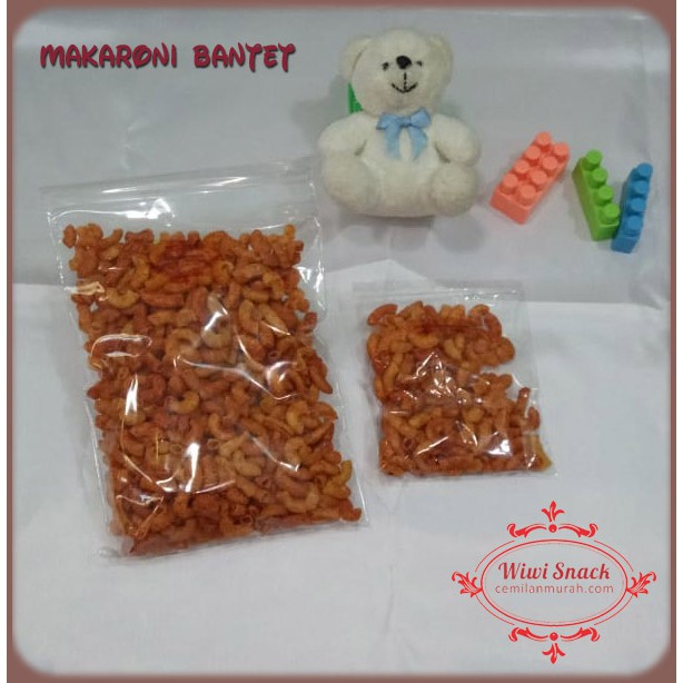 

MAKARONI BANTAT PEDAS (1BALL=2.5KG) GROSIR CEMILAN MURAH ENAK SNACK KILOAN