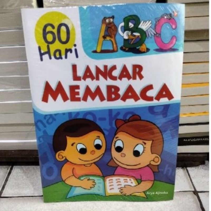 60 HARI LANCAR MEMBACA ORIGINAL FULL COLOUR Penulis: Arya Ajisaka