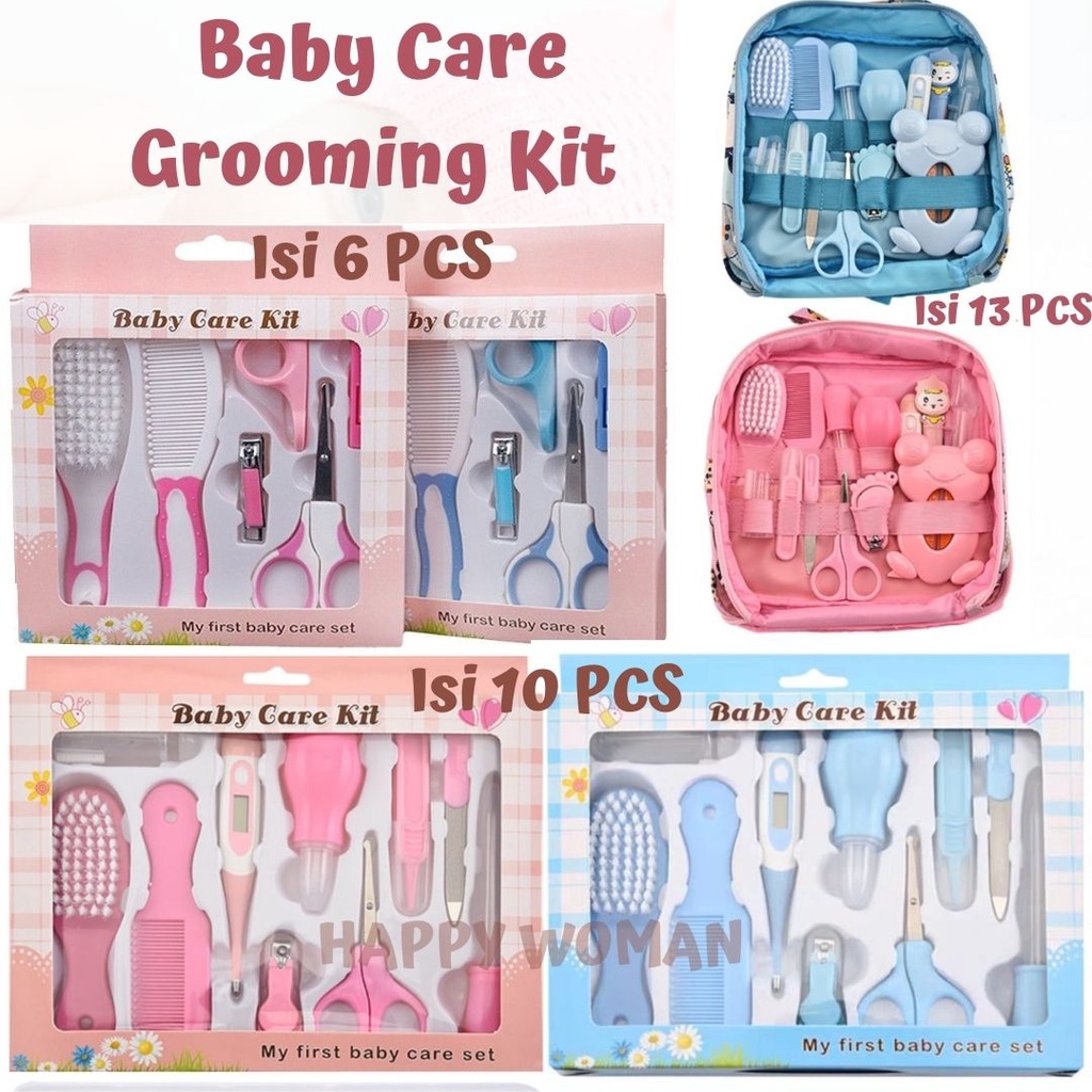 Baby Care Kit Newborn Peralatan Kebersihan Bayi Baby Health Grooming Kit Sisir Bayi Hadiah Bayi Newborn Gift Baby Set Baby Kit