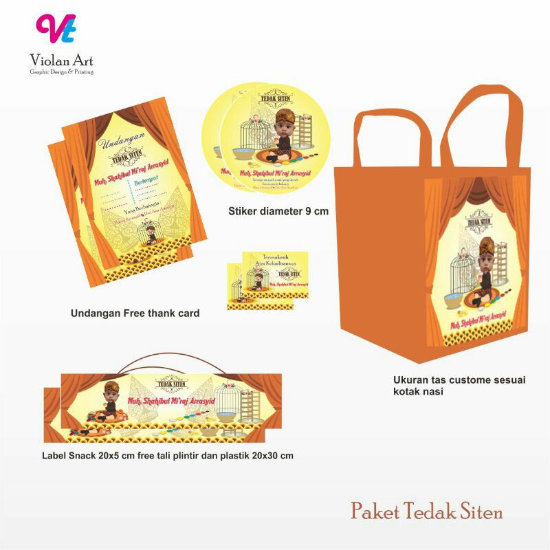 Goodie Bag Tedak Siten Paket B