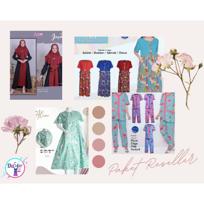Paket Cantik Reseller Daster Unik/Paket Daster/Reseller Daster