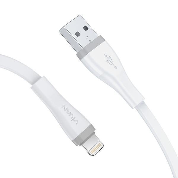 NA - Kabel Lightning 30cm Vivan 2A Fast Charging kabel Iphone SL30S