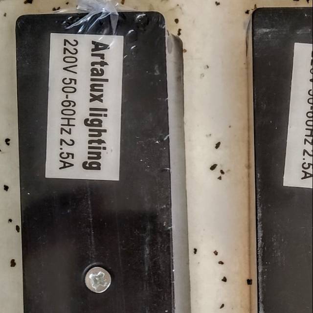 Rel lampu artalux berikut pipa