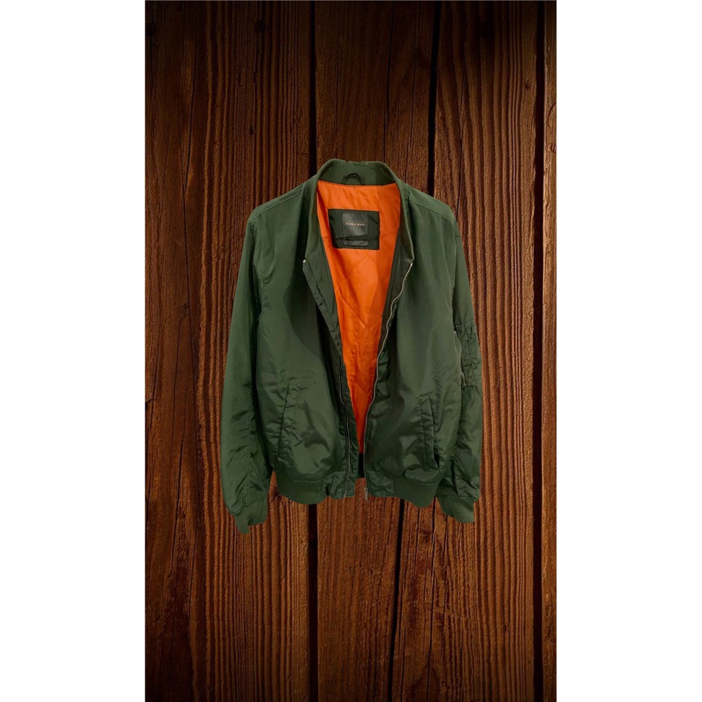 JAKET BOMBER SECOND ZARA MAN