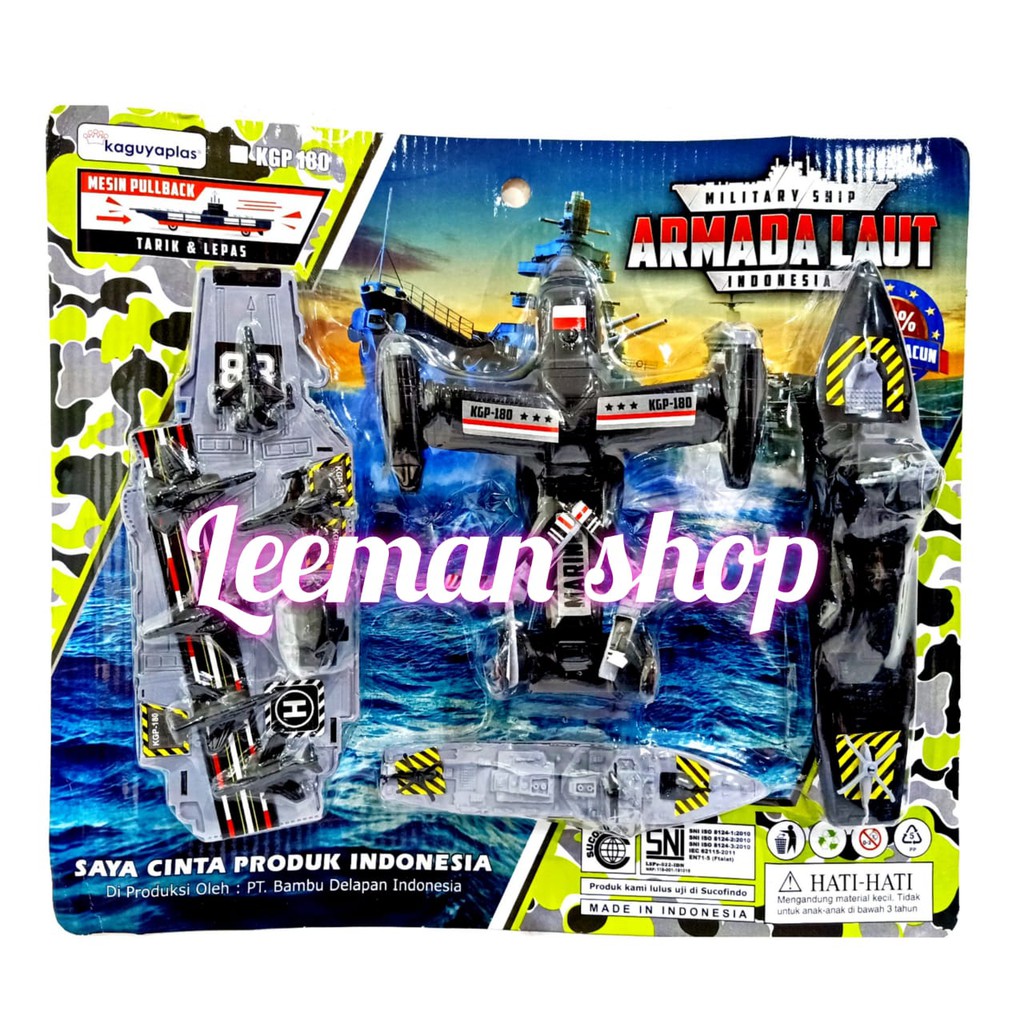 MAINAN ANAK KAPAL LAUT MILITER ARMY ARMADA LAUT - KGP 180
