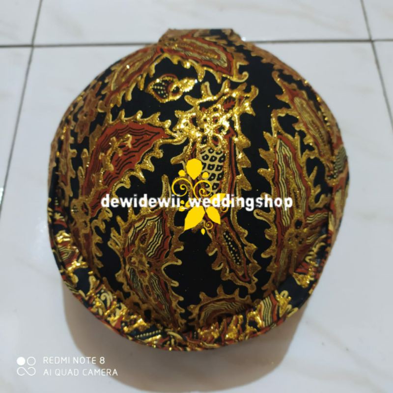 Blangkon Pengantin Solo, Motif Semen Renteng