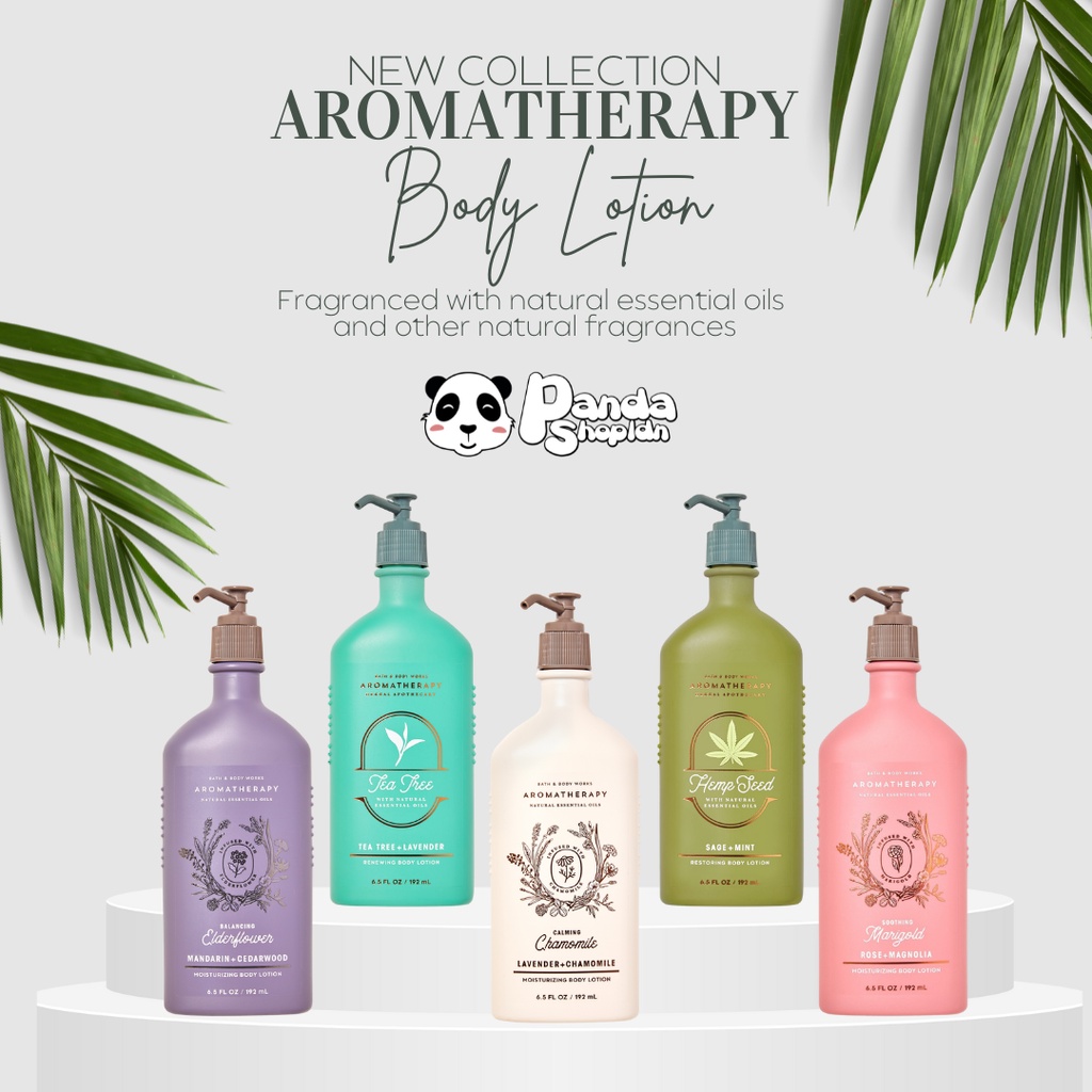 BBW Body Lotion Aromatherapy New