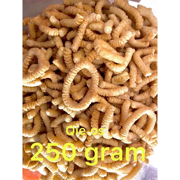 

snack ulat sutra akar kelapa 250 gram