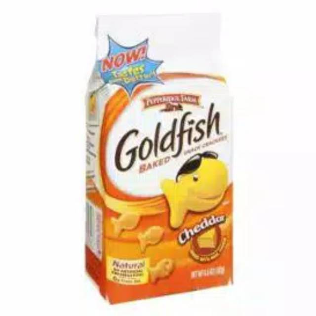 

#promo#murah#Pepperidge Farm Goldfish Cheddar 187gr biskuit keju