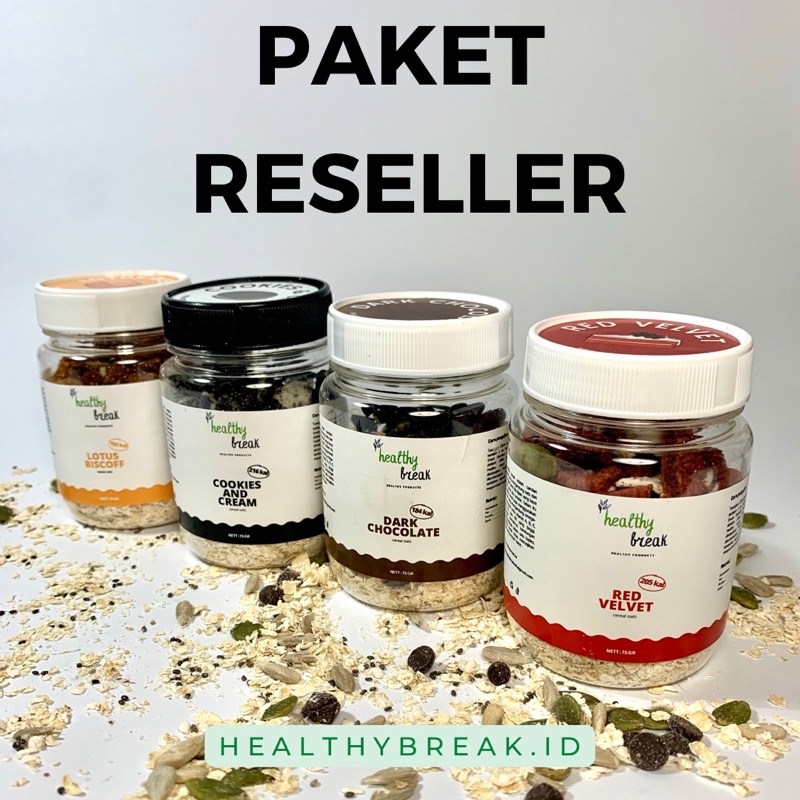 

PAKET RESELLER 20pcs HEALTHYBREAK (LEBIH MURAH)