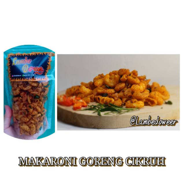 

MAKARONI GORENG CIKRUH