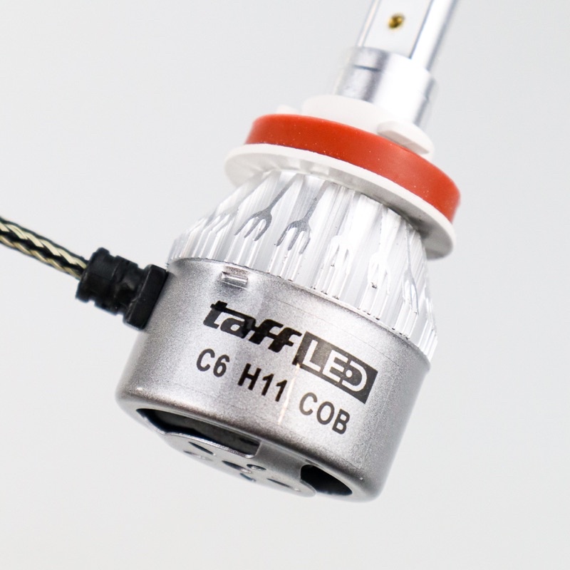 TaffLED Lampu Mobil Headlight LED H11 COB 2 PCS - C6 - White