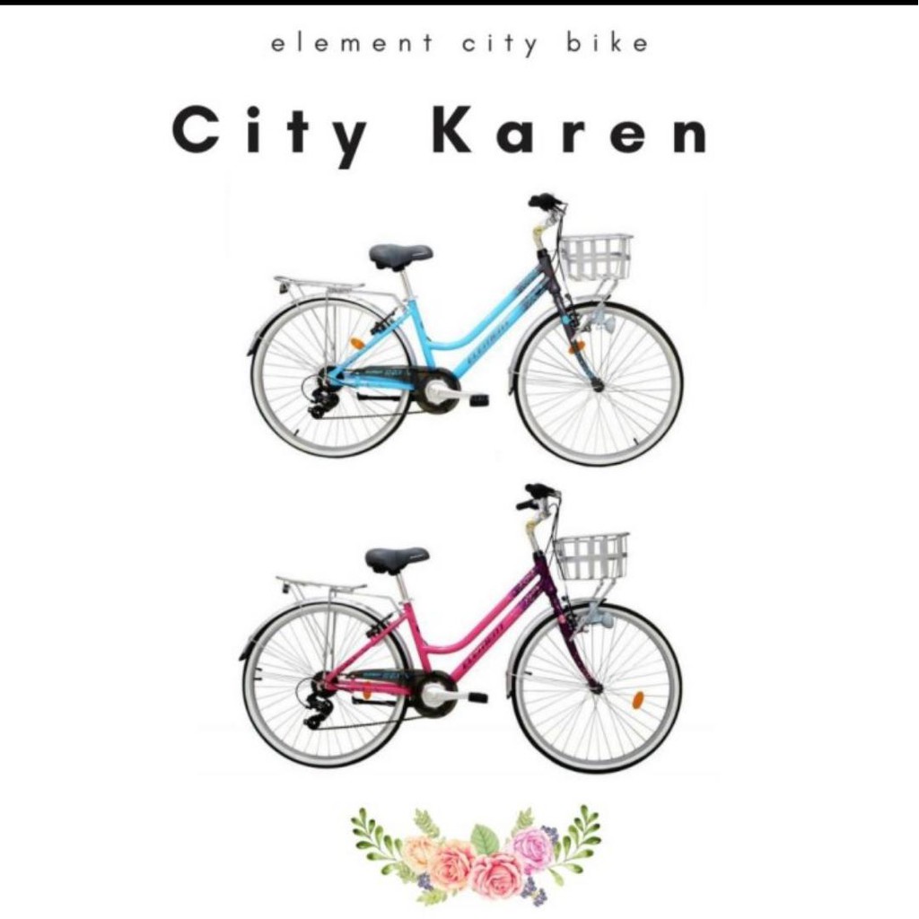 Sepeda City Bike 26" Element Karen