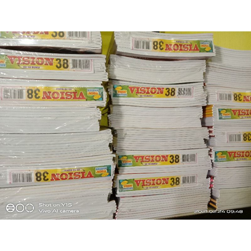 

Buku Tulis Vision 38 Lembar