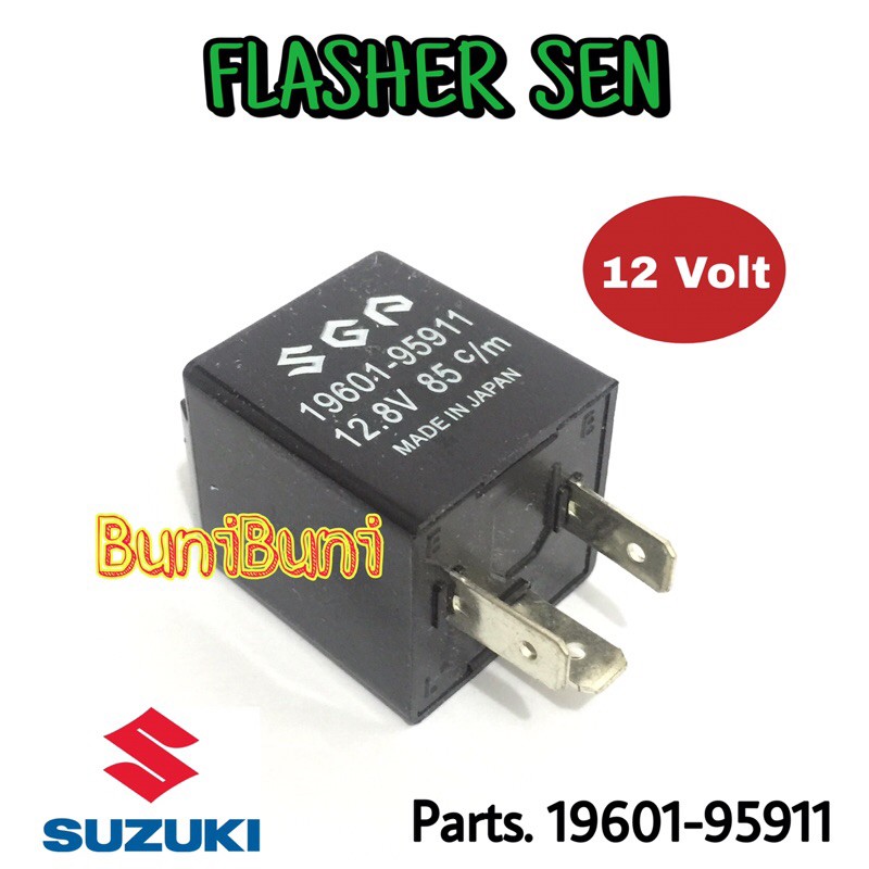 Flasher Sen / Relay Otomatis Sen Riting Mobil Suzuki Carry Futura T120SS Universal 12 Volt