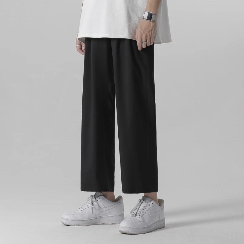 Streetwear Ankle Pants Model Oversize - Celana Unisex Cropped Pants