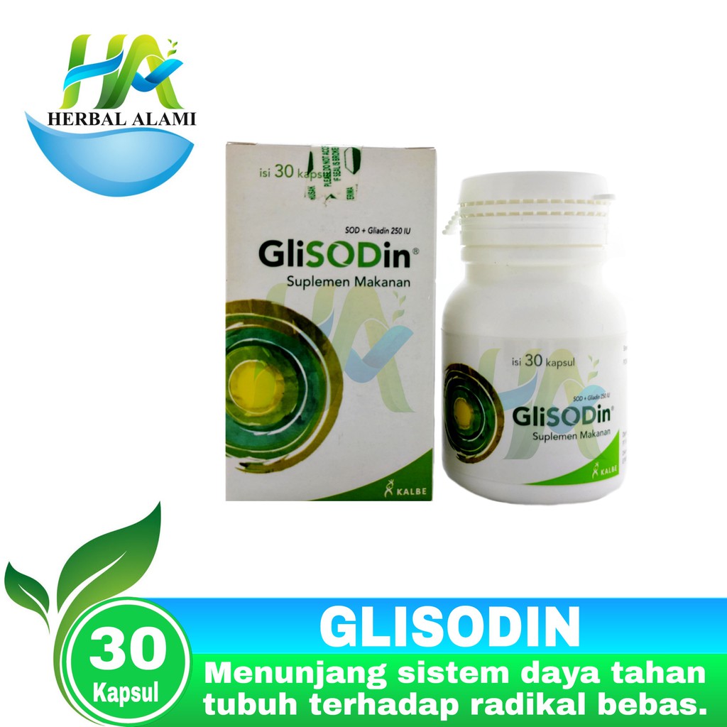 Glisodin isi 30 kapsul - Suplemen Daya Tahan Tubuh