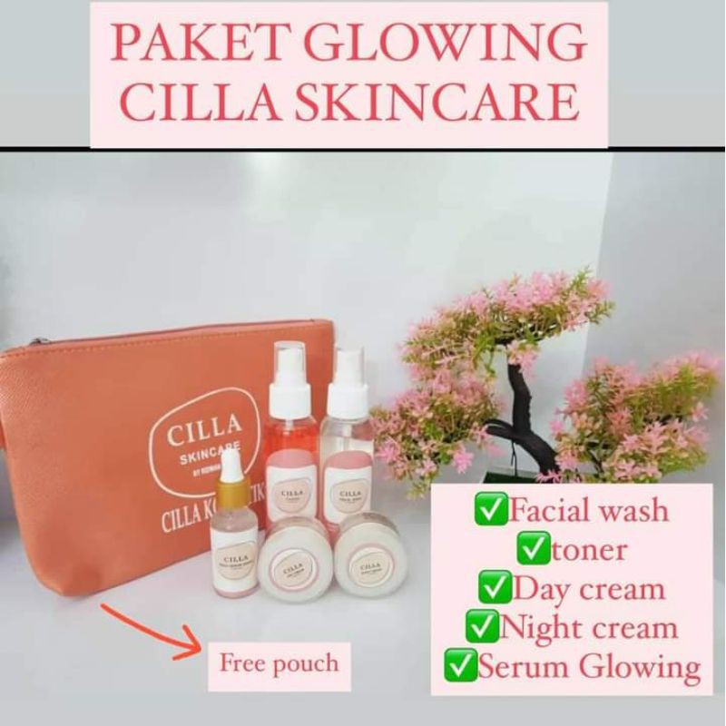 Cilla skincare paket glowing