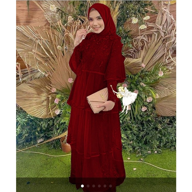 LG Dress Shalimar maron