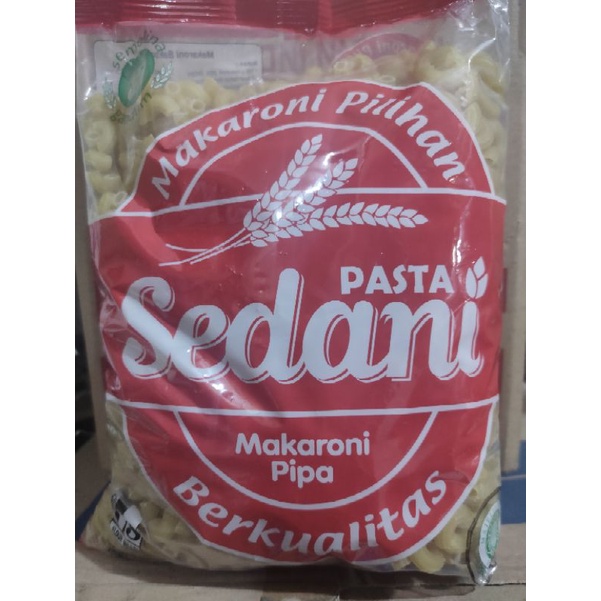 

Makroni Makaroni sedani pipa usus rebus spageti seblak 1 dus 1 karton isi 10 bungkus